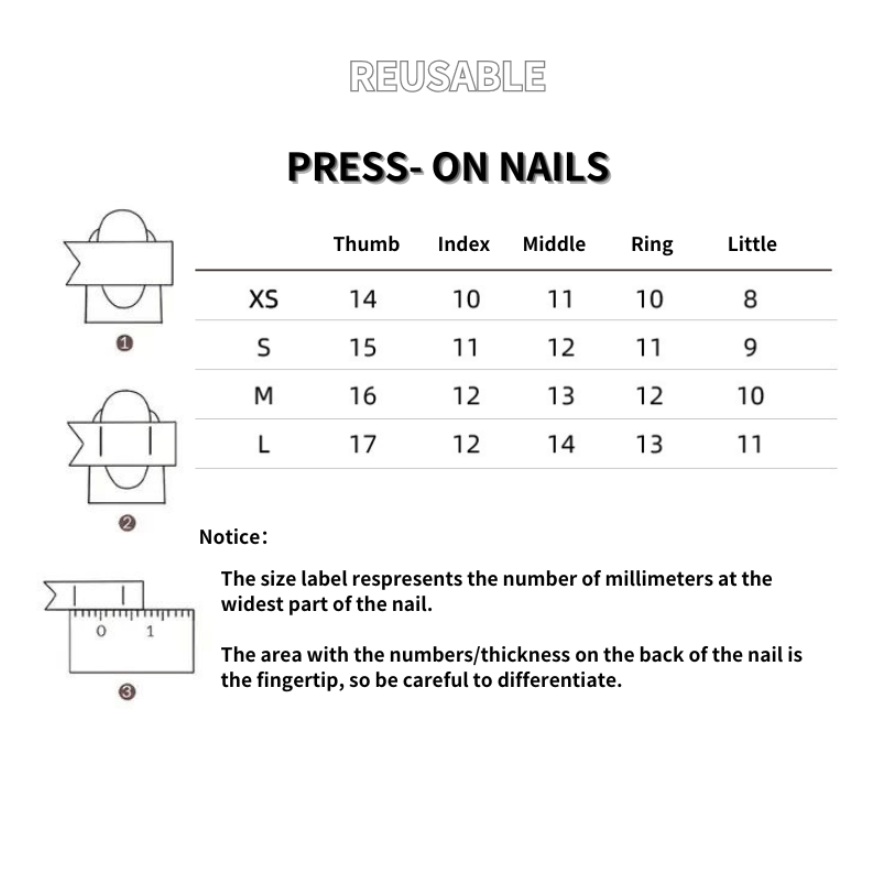 Halo gradient Press on Nail - Laura MarlaPress on Nail